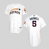 Houston Astros #5 Jeff Bagwell Mitchell And Ness White Stitched Jersey JiaSu,baseball caps,new era cap wholesale,wholesale hats